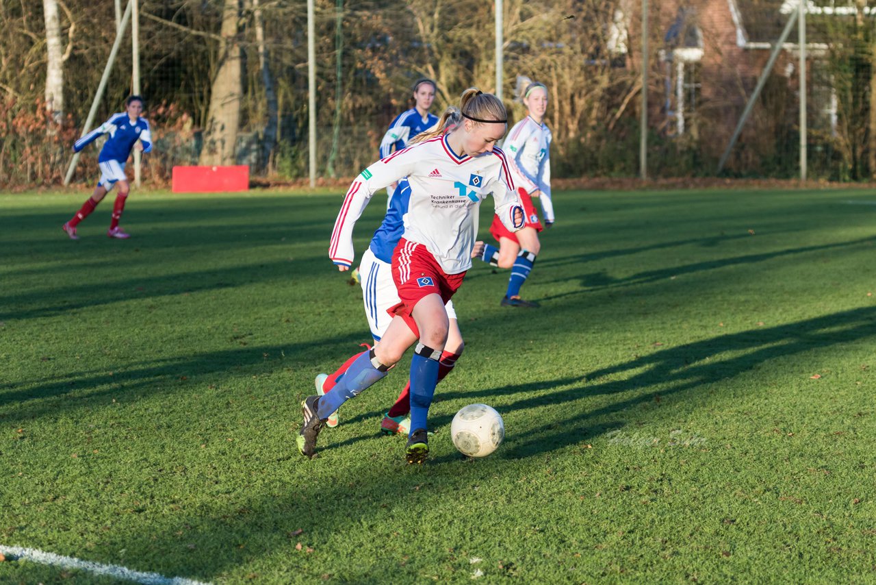 Bild 139 - B-Juniorinnen Hamburger SV - Holstein Kiel : Ergebnis: 0:1